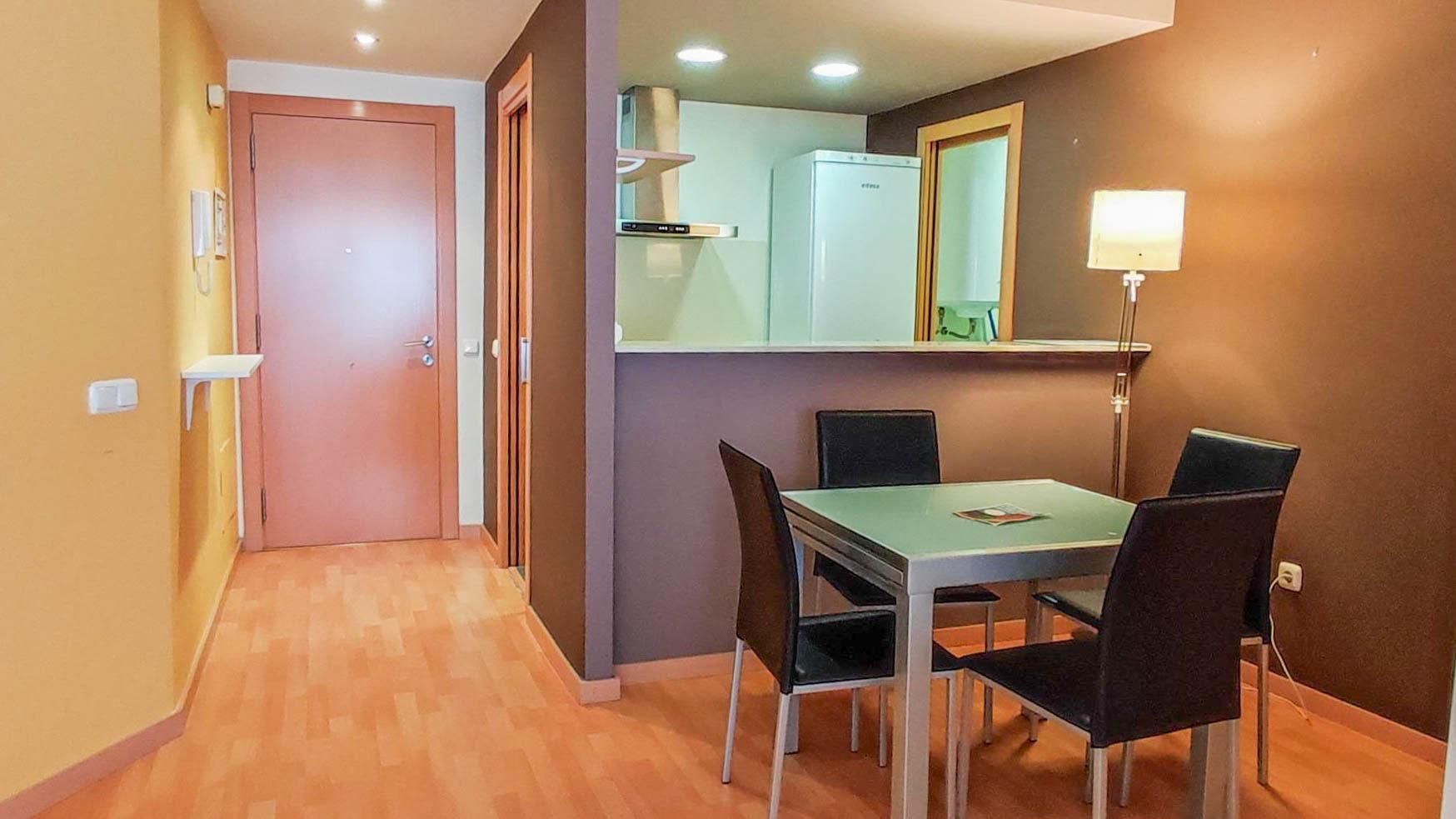 Dining room of Flat for sale in Monistrol de Calders  with Heating, Parquet flooring and Terrace