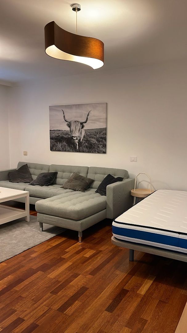 Sala d'estar de Pis per a compartir en Las Palmas de Gran Canaria amb Moblat