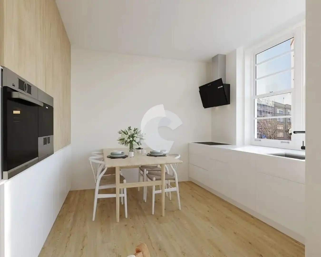 Comedor de Piso en venta en A Coruña Capital  con Calefacción, Terraza y Balcón