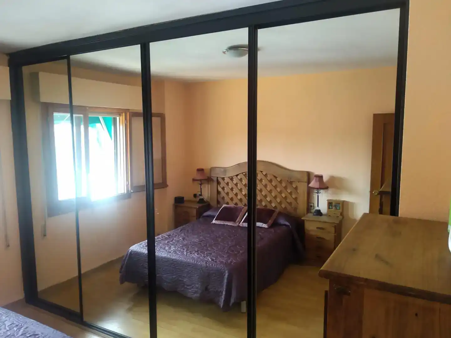 Bedroom of Flat for sale in Plasencia  with Air Conditioner and Balcony