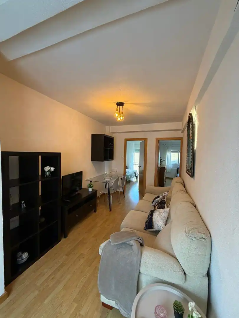 Wohnzimmer von Wohnung zur Miete in Elche / Elx mit Klimaanlage, Terrasse und Möbliert