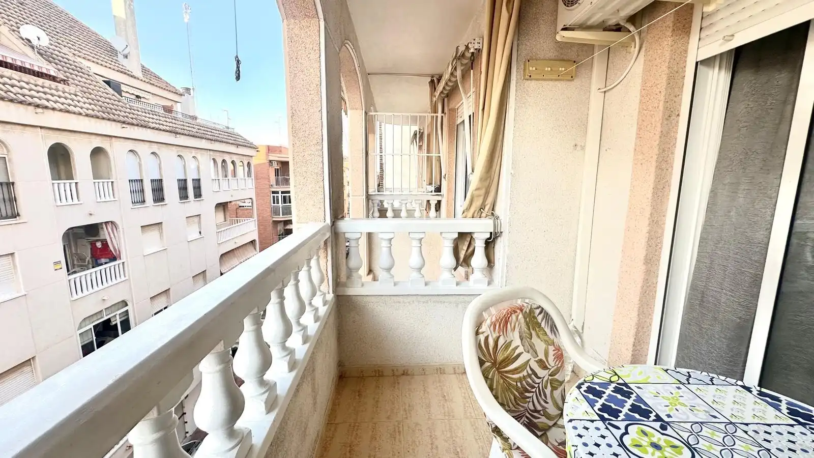 Balcony of Flat for rent in Torrevieja  with Heating, Furnished and Washing machine