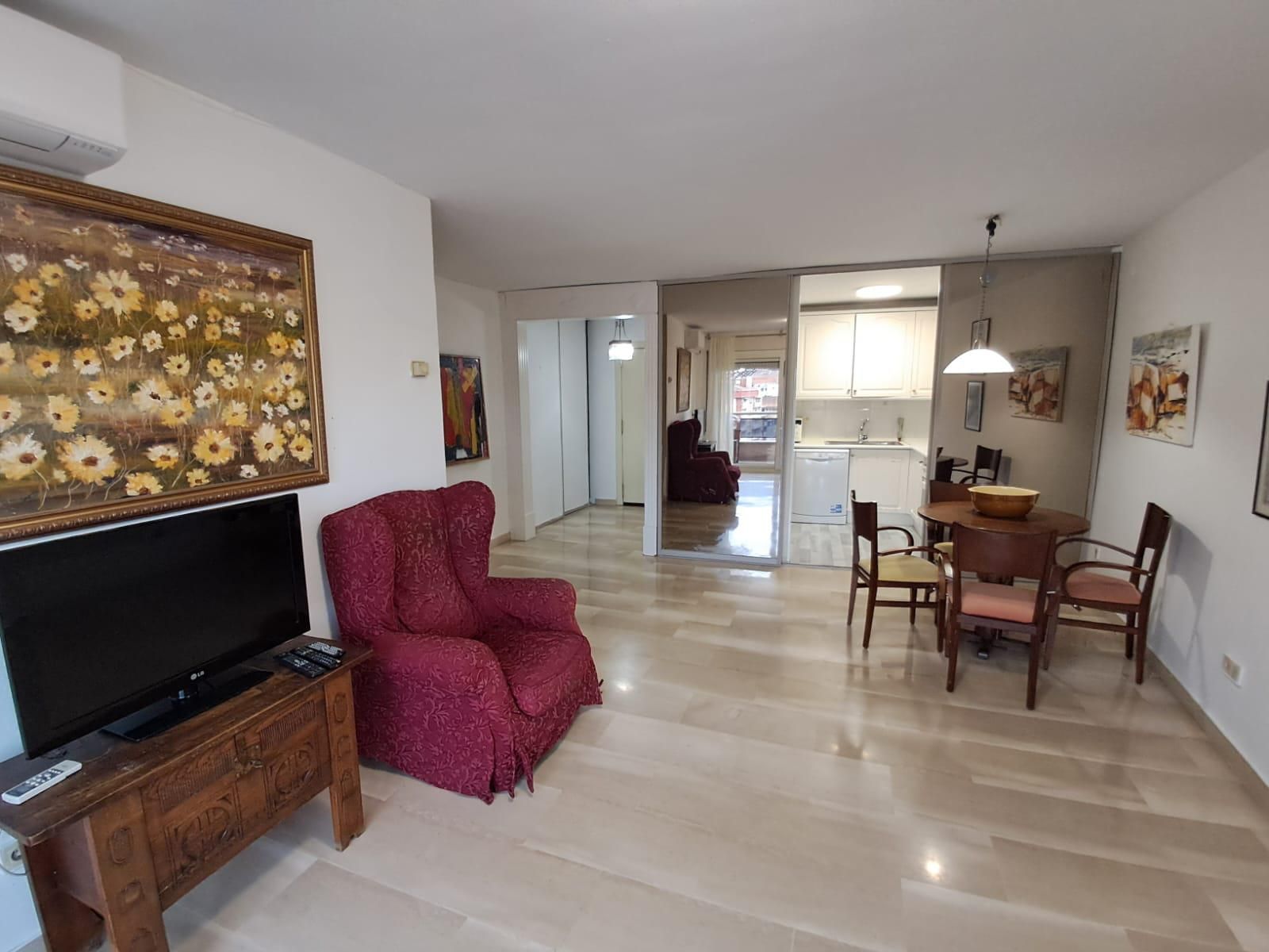 Sala d'estar de Pis en venda en  Lleida Capital amb Aire condicionat, Calefacció i Jardí privat