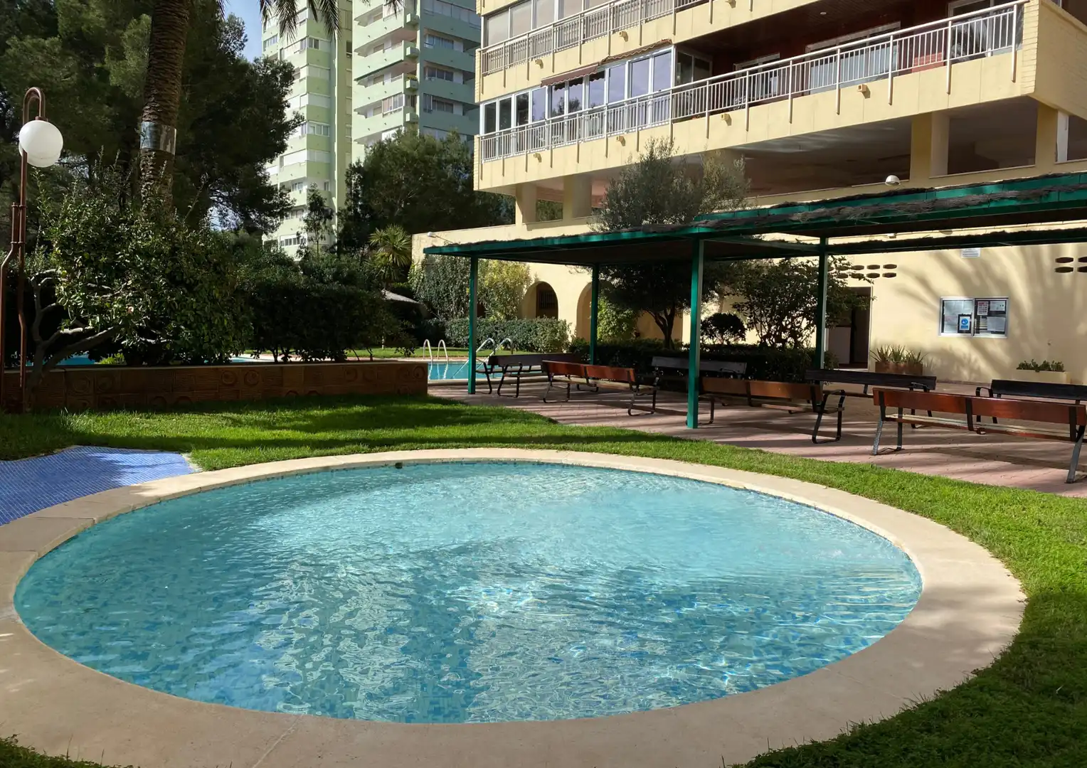 Piscina de Piso de alquiler en Valencia con Calefacción, Amueblado y Horno