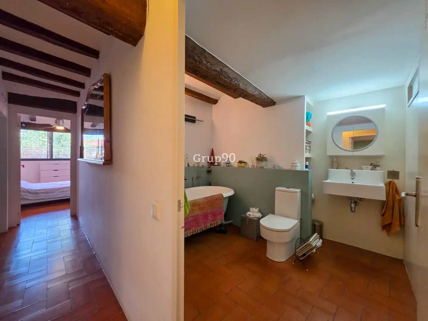 Baño de Casa adosada en venta en Lleida con Aire acondicionado y Calefacción