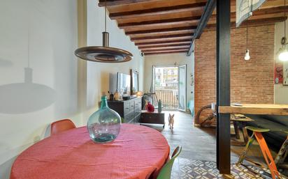 Dining room of Flat for sale in  Barcelona Capital  with Balcony