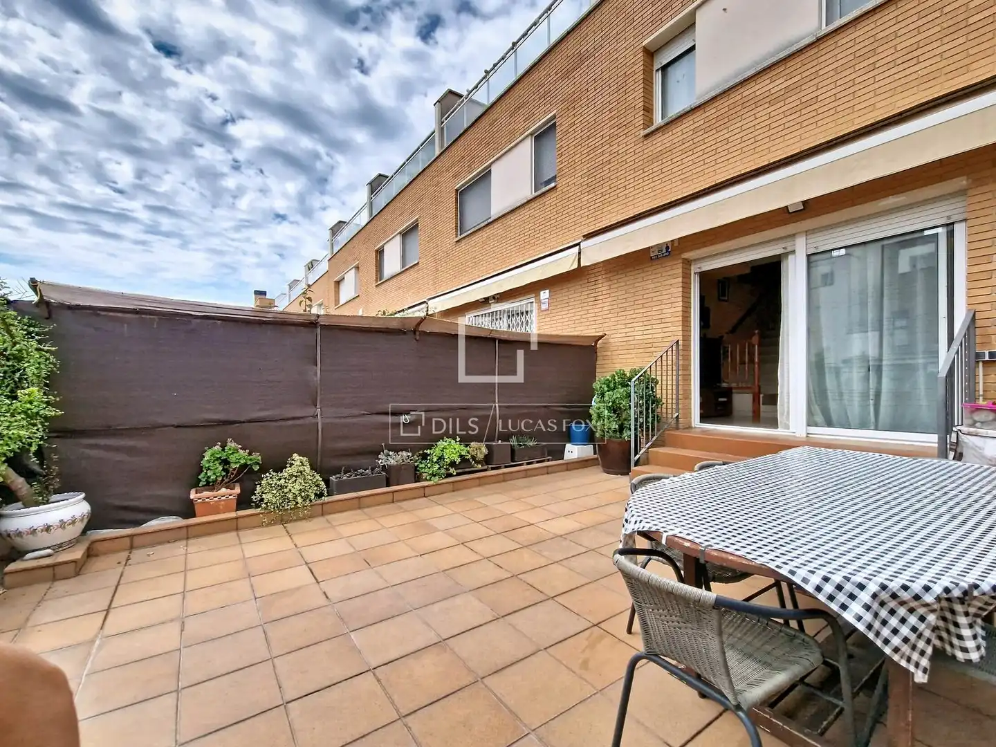 Terrasse von Haus oder Chalet zum Verkauf in Cubelles mit Klimaanlage, Heizung und Privatgarten