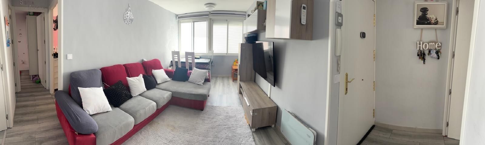 Sala d'estar de Pis en venda en  Madrid Capital