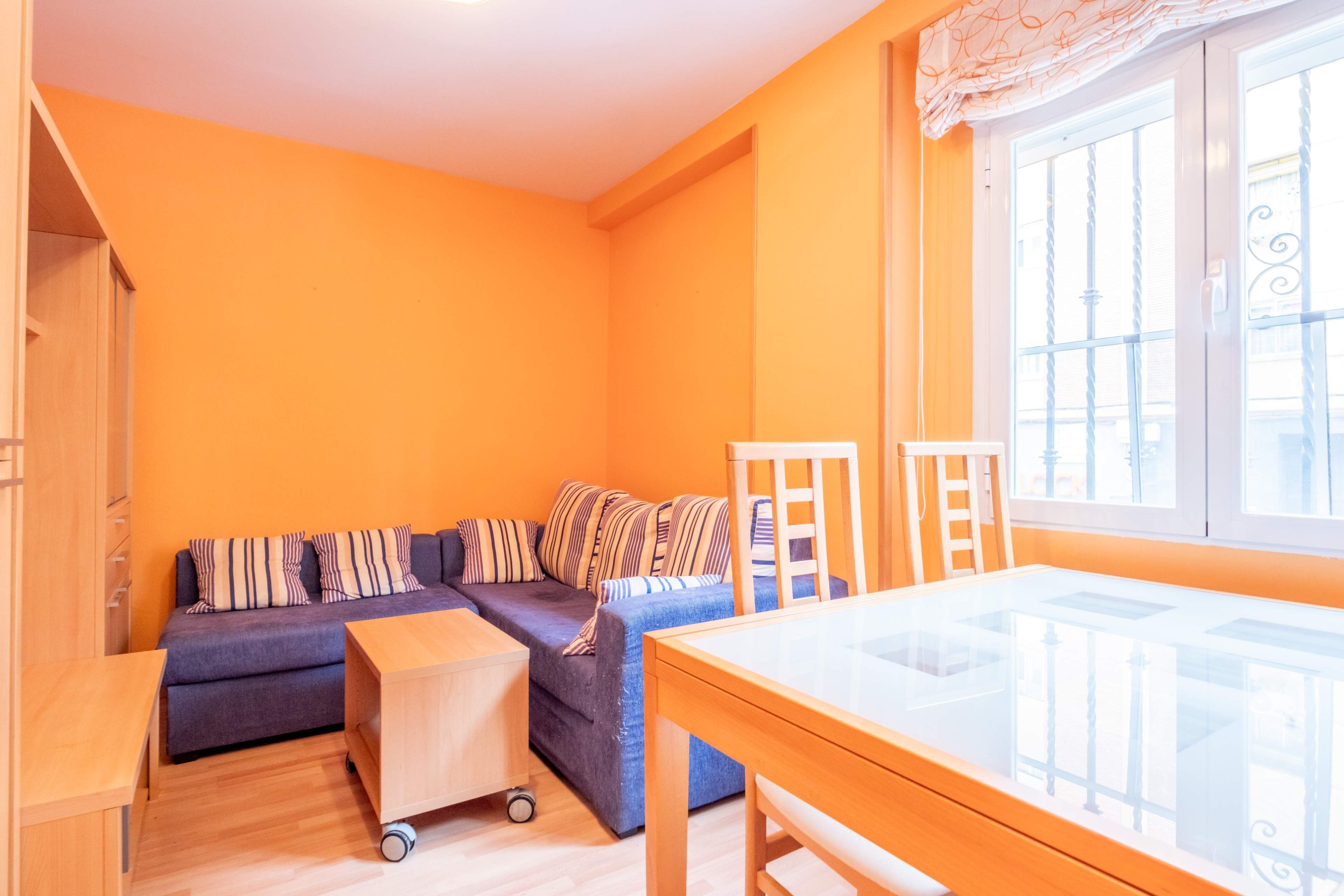 Bedroom of Flat for sale in  Zaragoza Capital  with Parquet flooring and Balcony