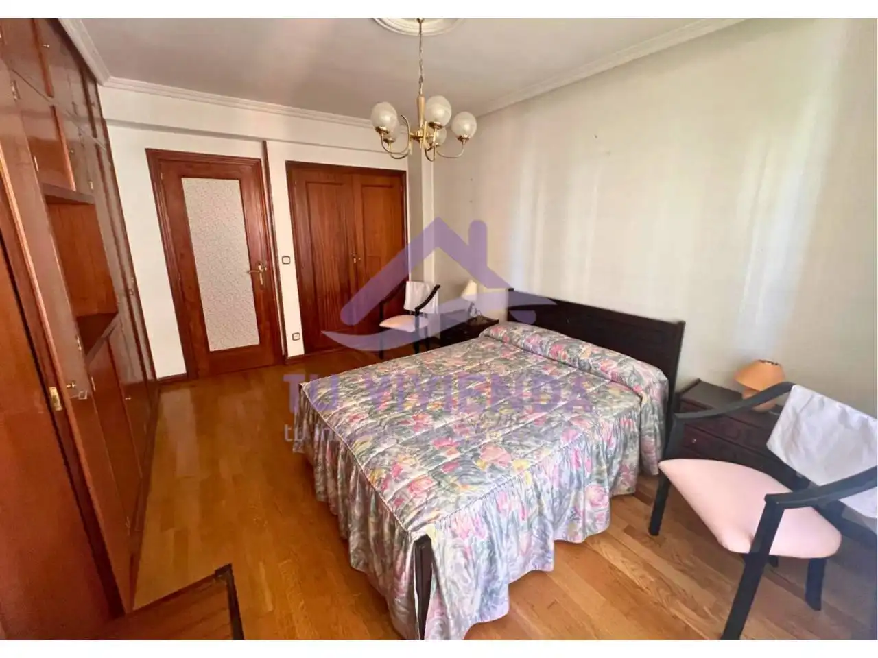 Schlafzimmer von Wohnung zum Verkauf in Valladolid mit Heizung, Parkett und Terrasse