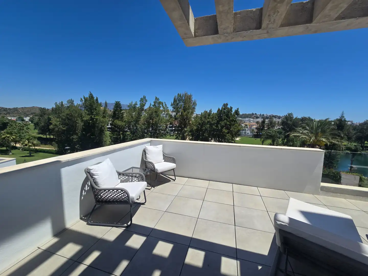 Terrace of Flat for sale in Mijas  with Air Conditioner, Heating and Terrace