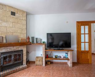 Living room of Single-family semi-detached for sale in  Almería Capital  with Air Conditioner, Terrace and Balcony