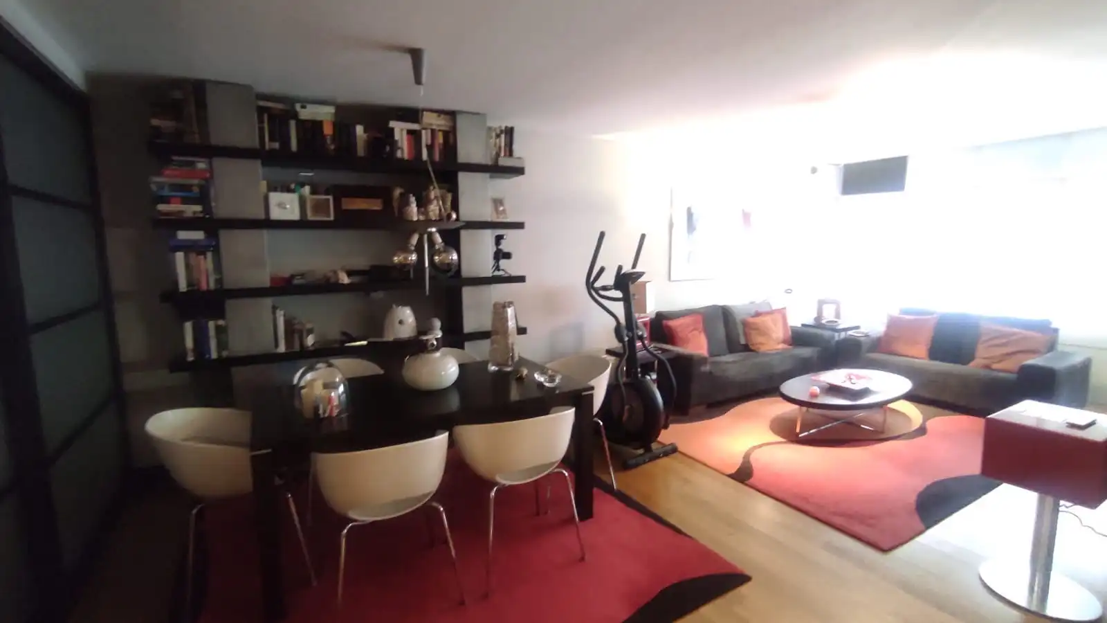 Sala de estar de Piso en venta en Eibar con Calefacción, Parquet y Amueblado