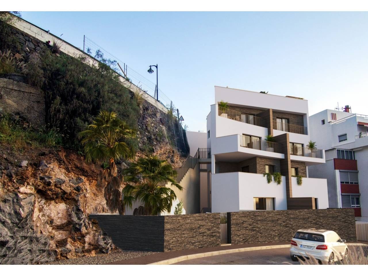 Vista exterior de Dúplex en venda en El Rosario amb Terrassa