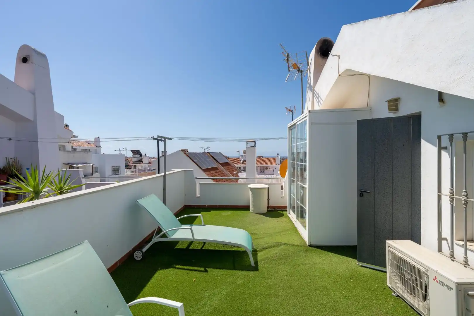 Terraza de Casa adosada en venta en Almería con Aire acondicionado, Terraza y Trastero