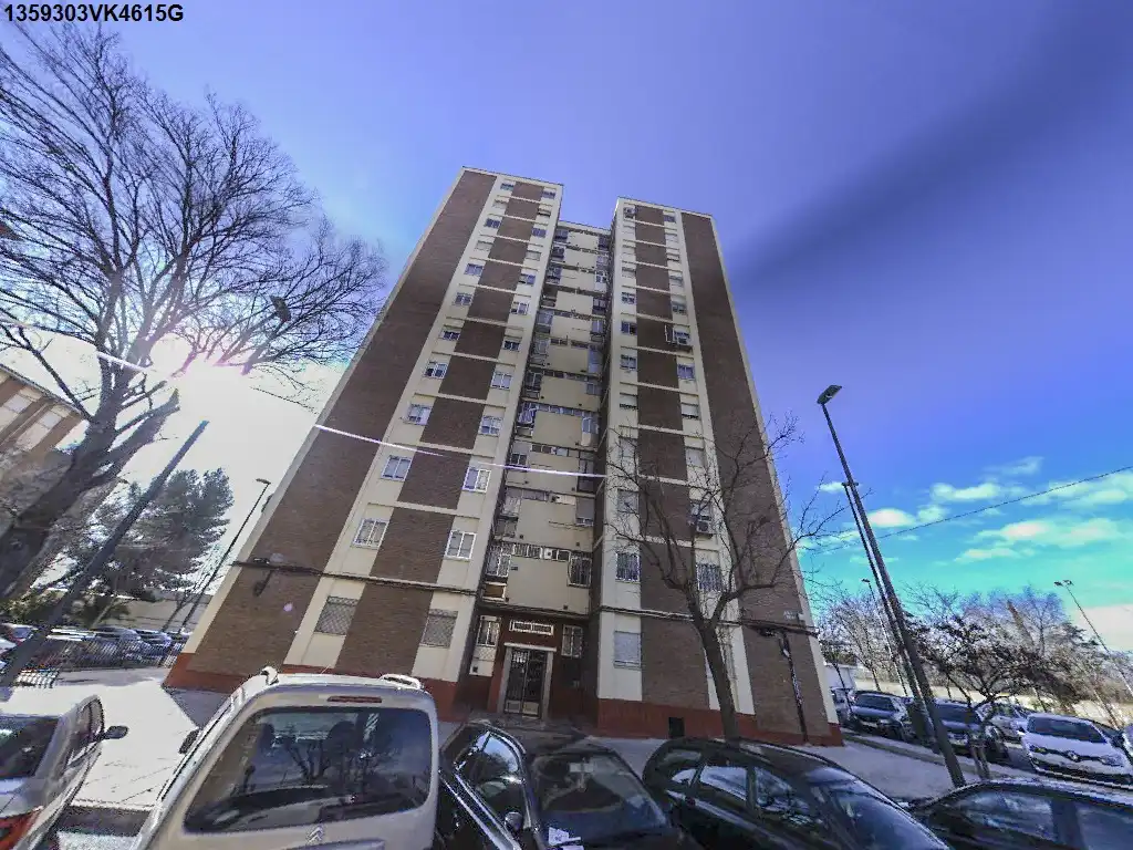 Vista exterior de Piso en venta en Madrid