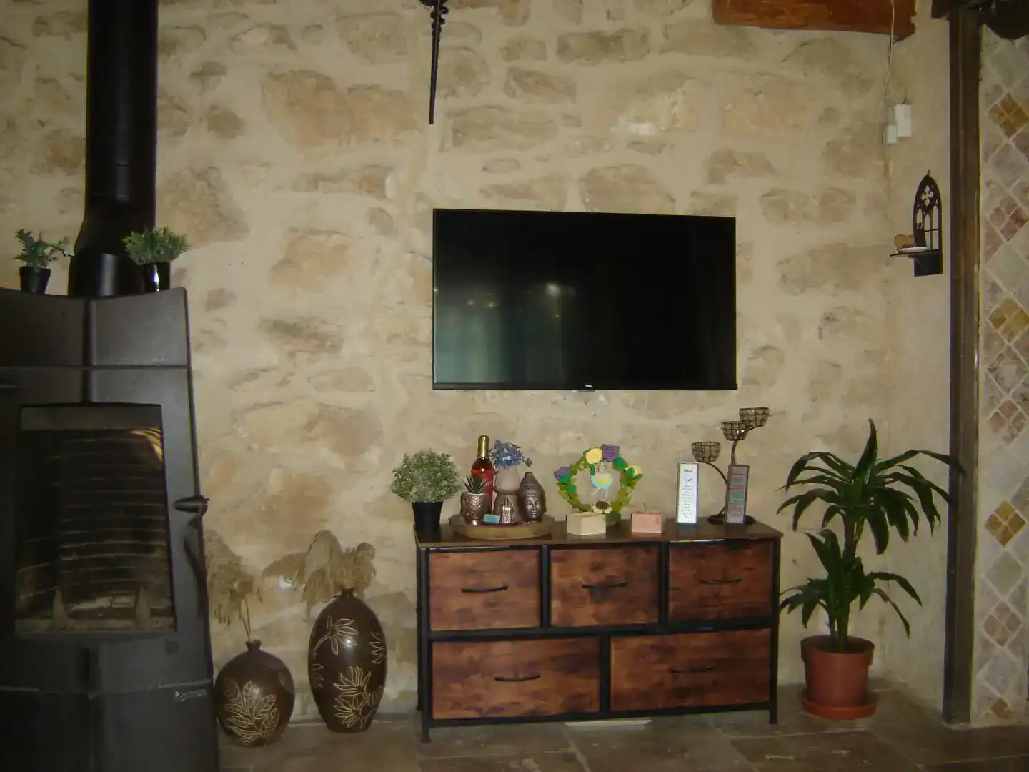 Sala d'estar de Finca rústica en venda en Maella