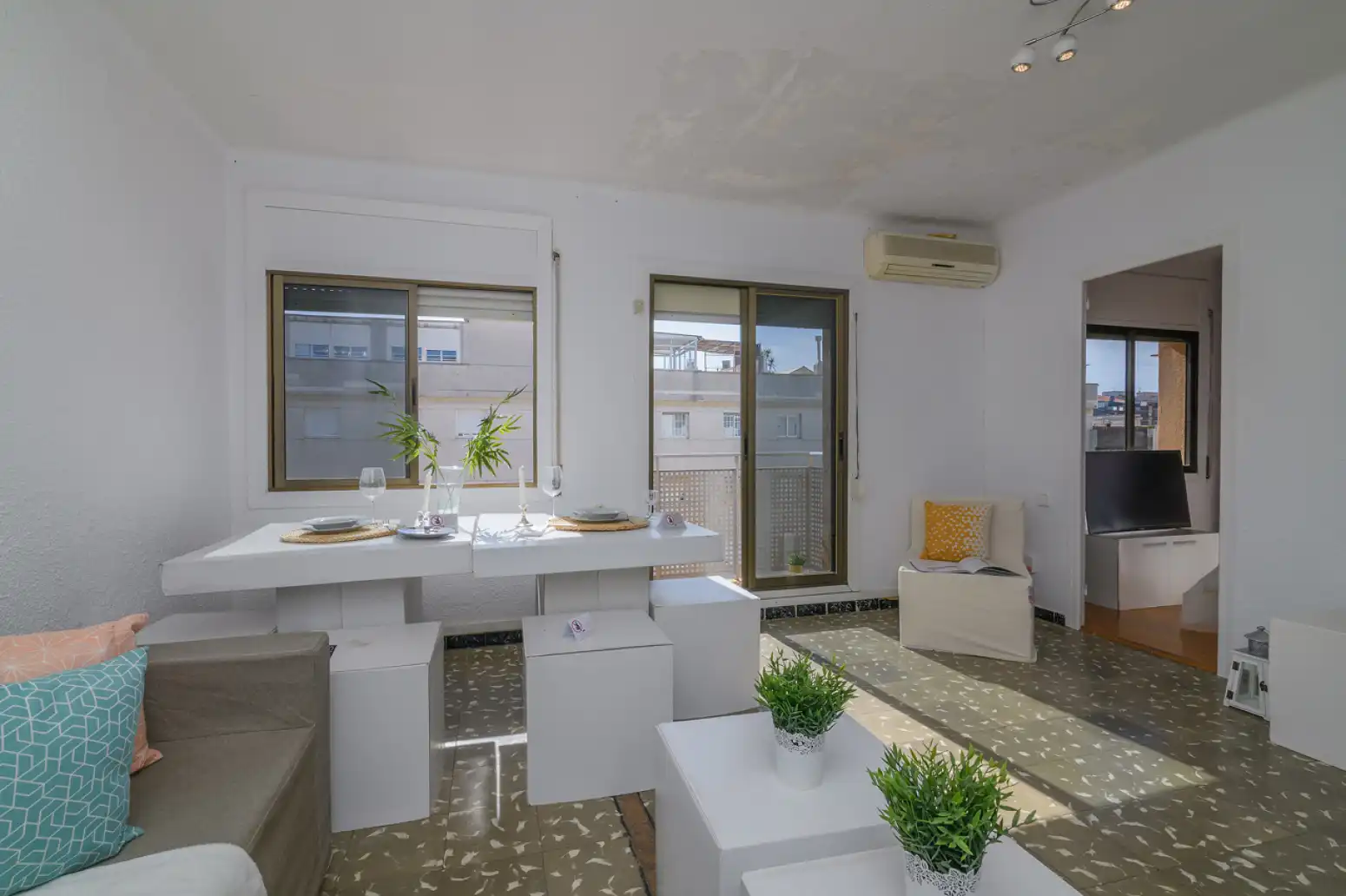 Sala de estar de Ático en venta en Viladecans con Balcón