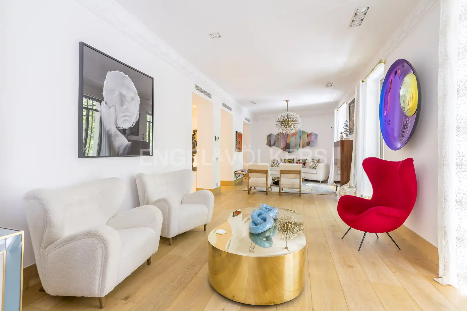 Sala de estar de Dúplex en venta en Madrid con Aire acondicionado, Calefacción y Jardín privado