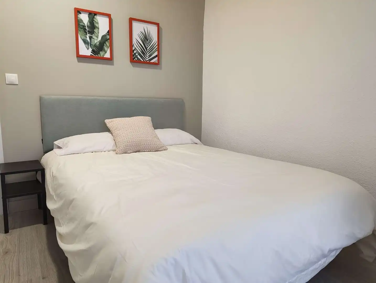 Schlafzimmer von Wohnung zur untervermieten in Madrid mit Klimaanlage, Terrasse und Möbliert