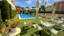 Exterior view of Flat for sale in Castelldefels  with Air Conditioner, Terrace and Swimming Pool