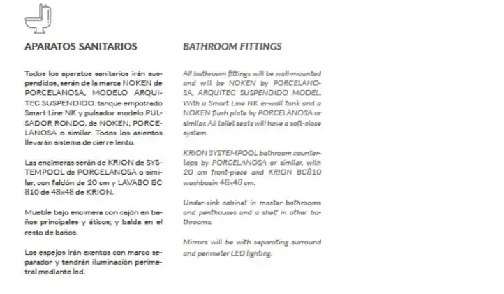 Bany de Apartament en venda en Mijas amb Aire condicionat, Parquet i Terrassa