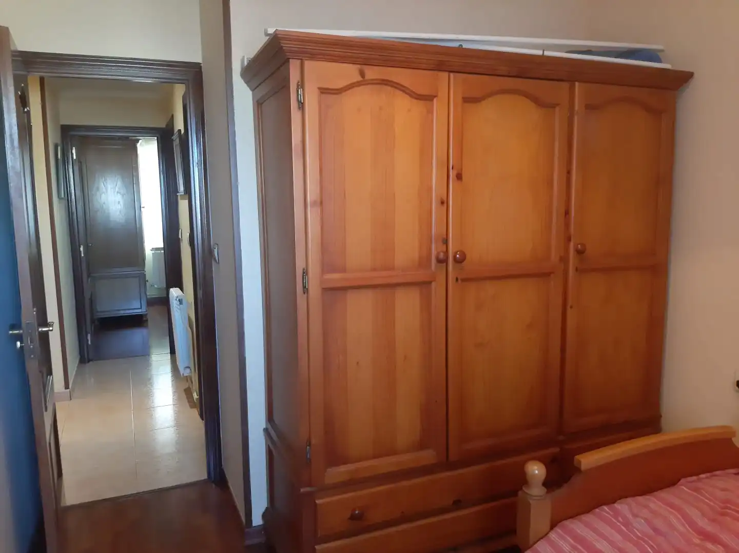 Schlafzimmer von Wohnung zum Verkauf in Ferrol mit Möbliert