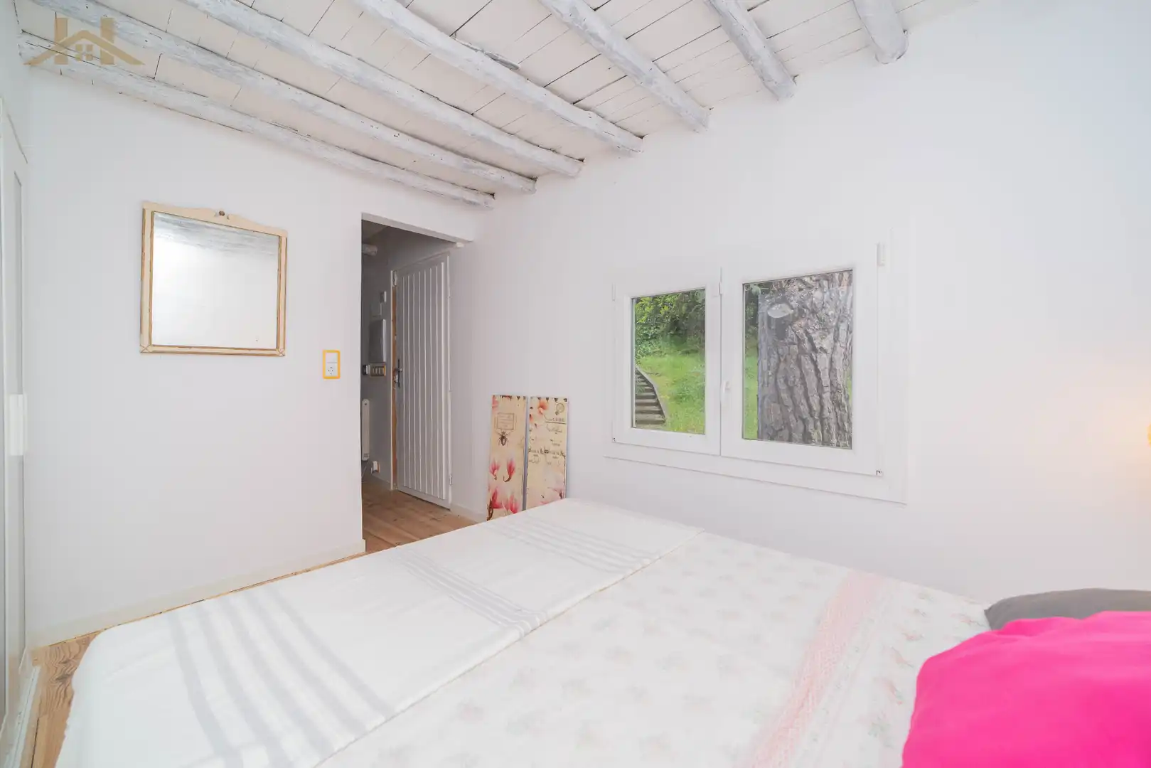 Bedroom of Houses for sale in Cadalso de los Vidrios  with Air Conditioner, Heating and Private garden