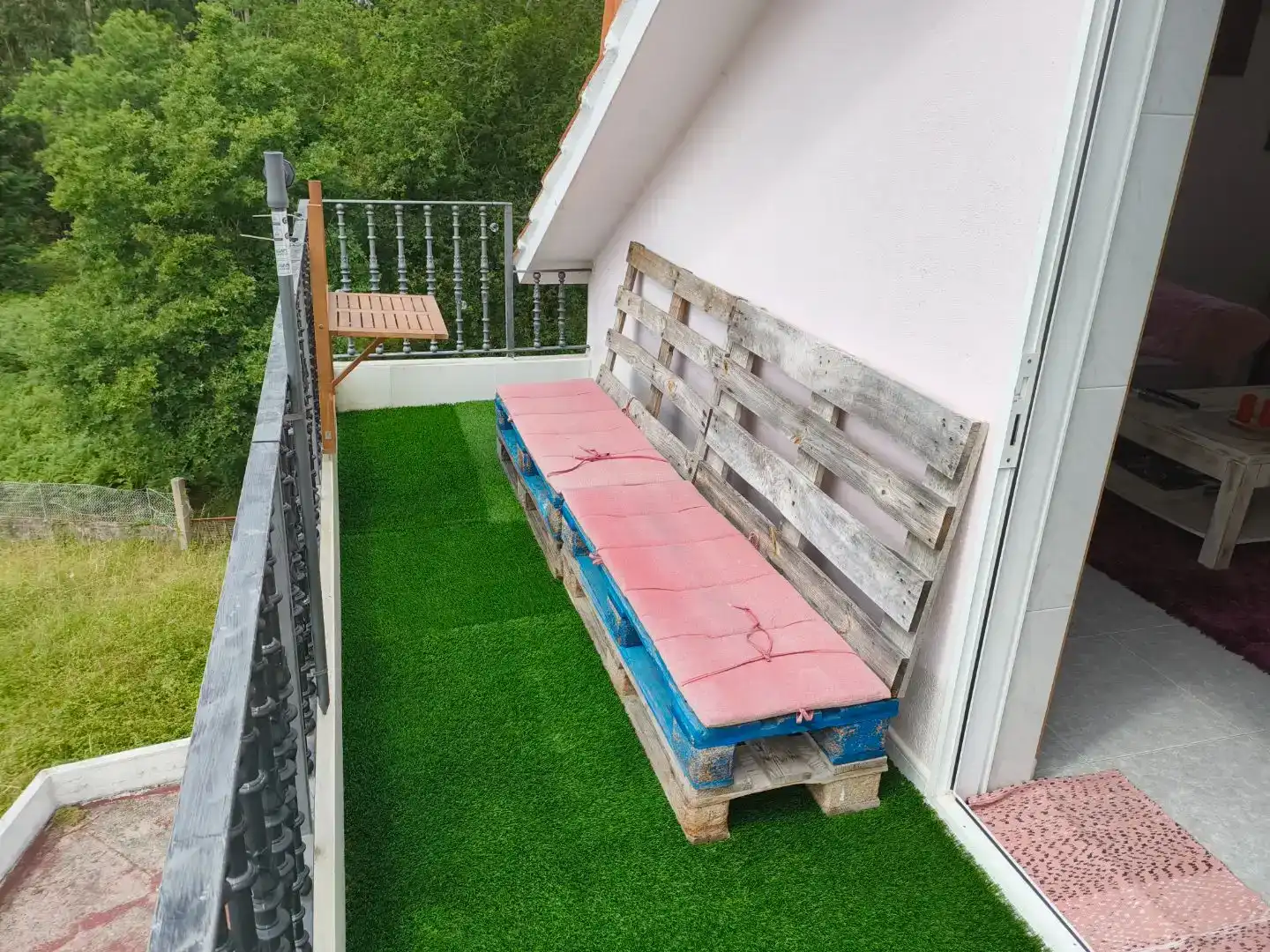 Terrasse von Wohnung zur Miete in Sanxenxo mit Möbliert und Balkon