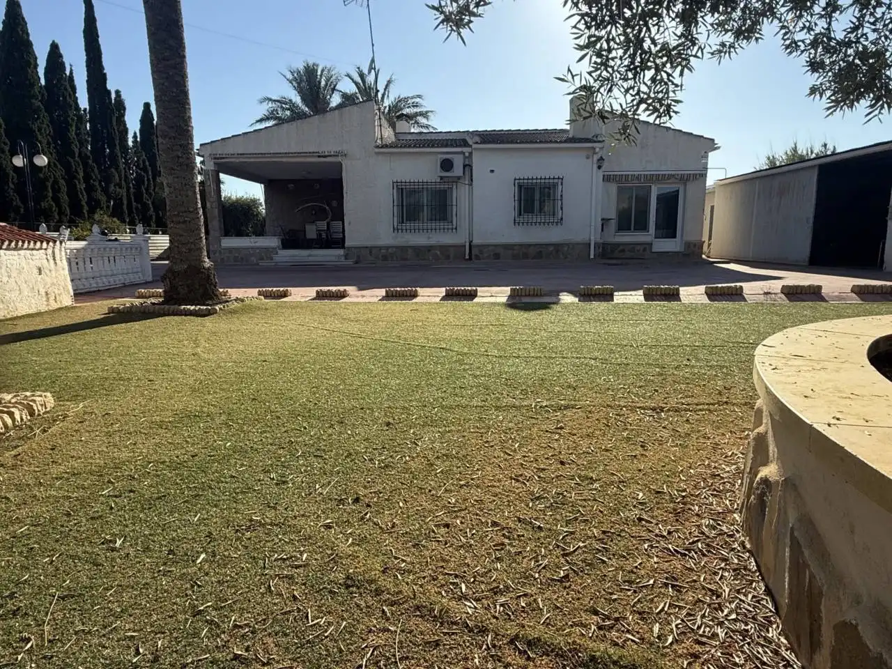 Vista exterior de Casa o chalet en venta en Elche / Elx con Aire acondicionado, Calefacción y Jardín privado