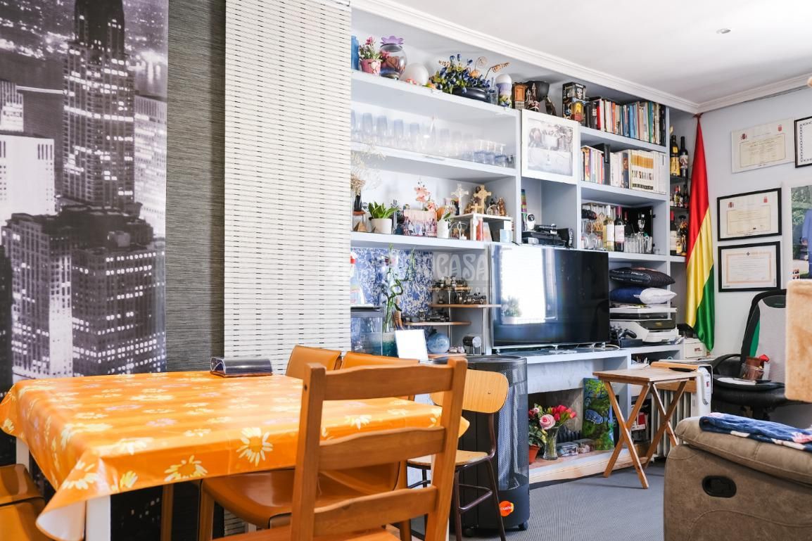 Dining room of Flat for sale in  Madrid Capital  with Air Conditioner