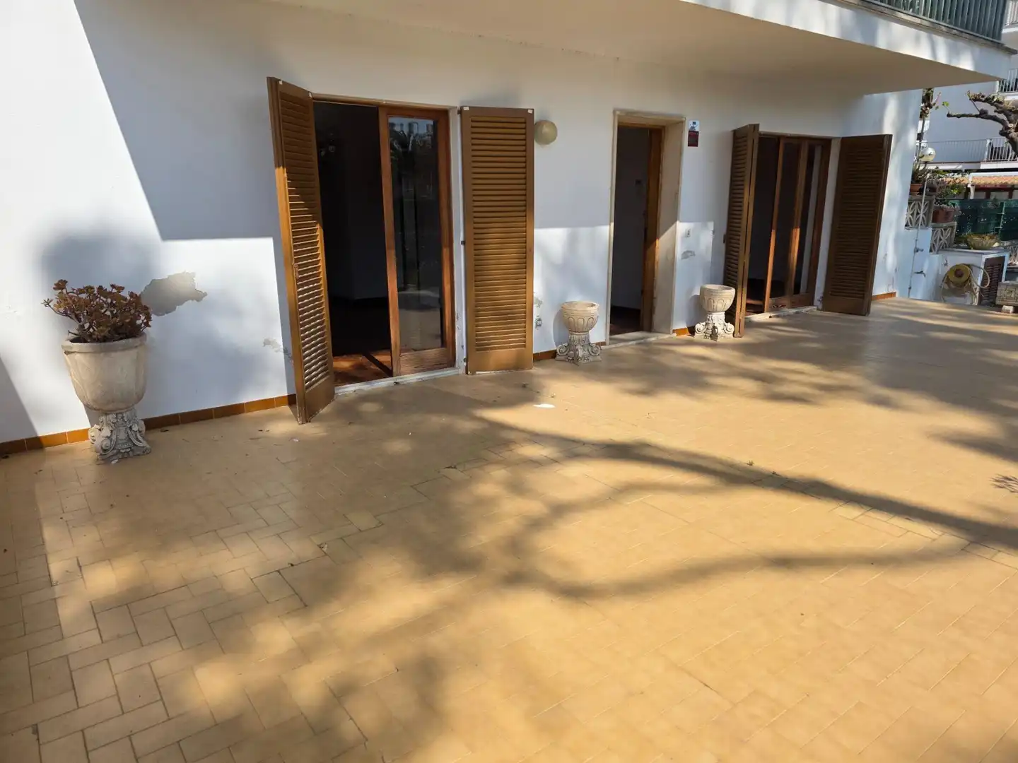 Terrasse von Erdgeschoss zum Verkauf in Alcúdia mit Klimaanlage, Privatgarten und Terrasse