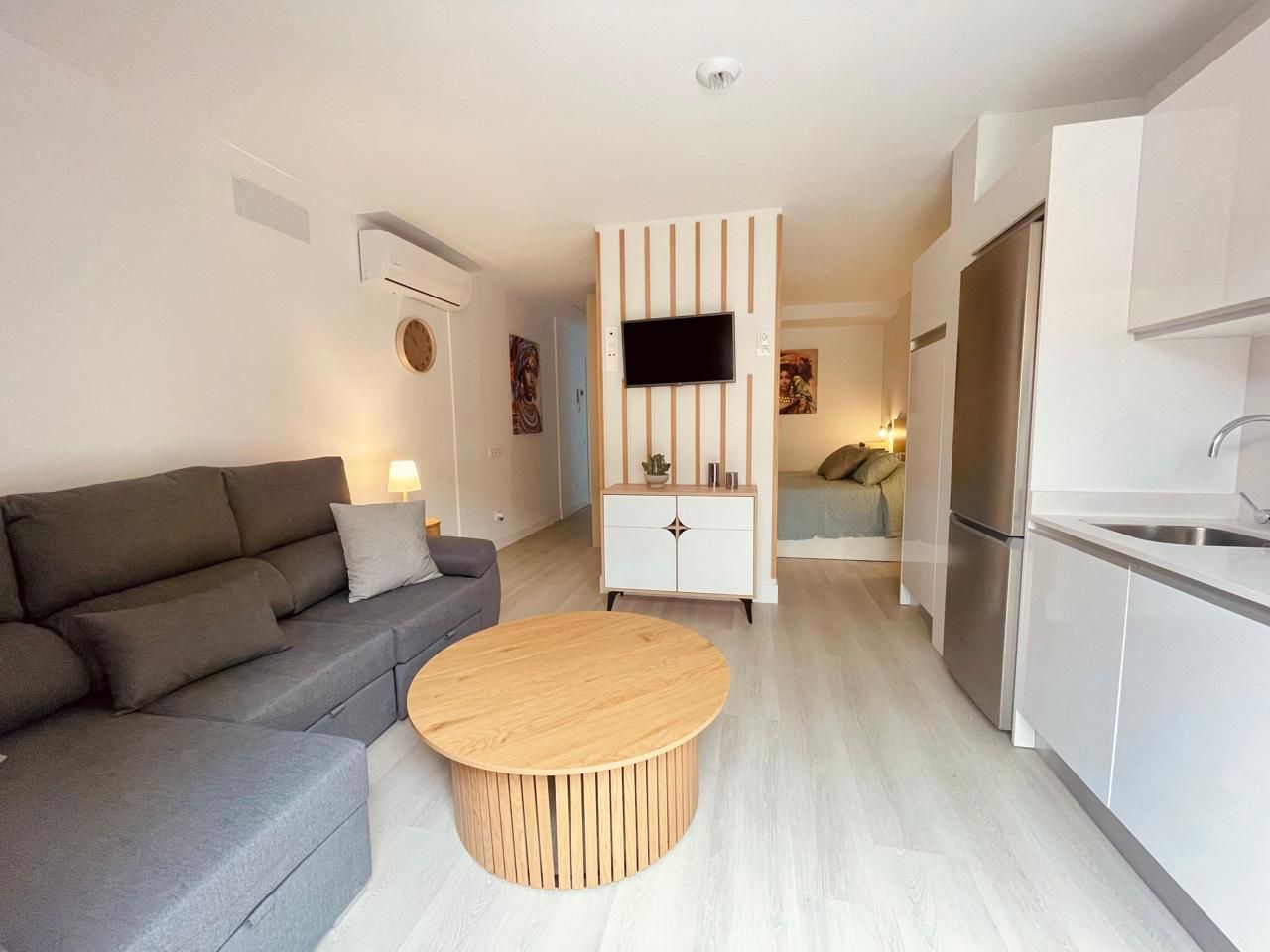 Living room of Study to rent in Mogán  with Air Conditioner, Terrace and Furnished
