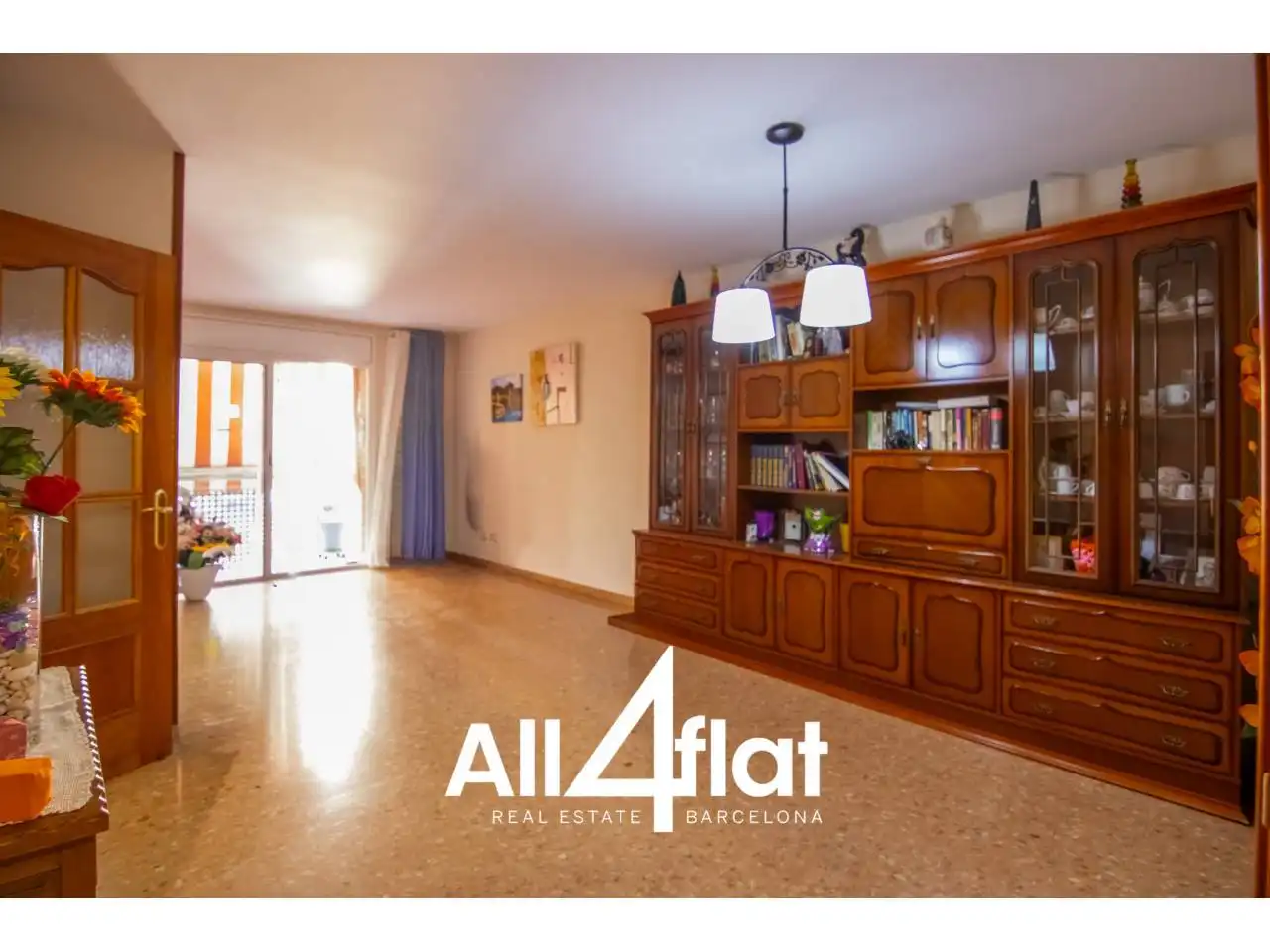 Wohnzimmer von Wohnung zum Verkauf in Viladecans mit Klimaanlage, Heizung und Balkon