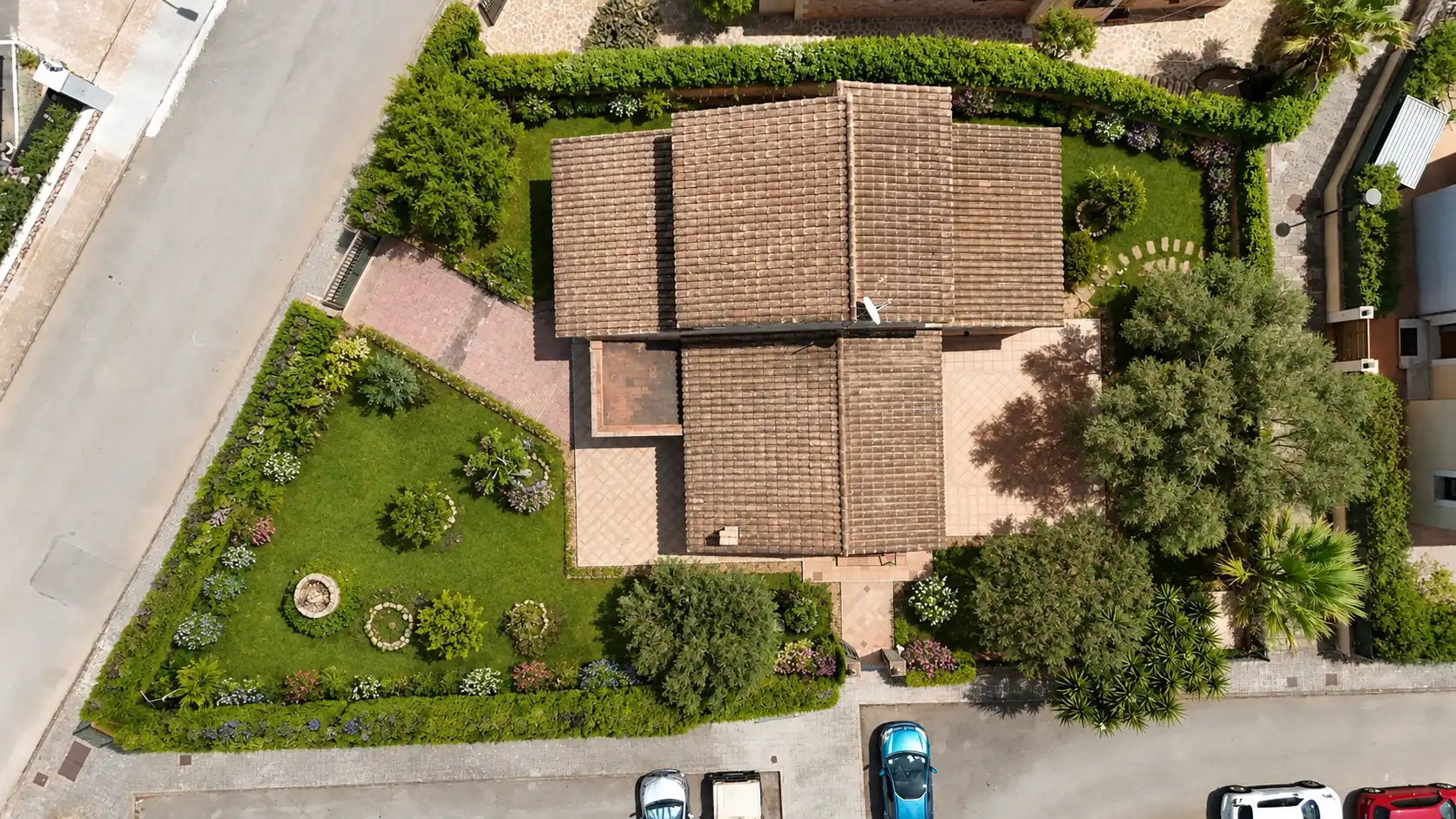 Garden of Houses for sale in Campos  with Air Conditioner, Heating and Private garden
