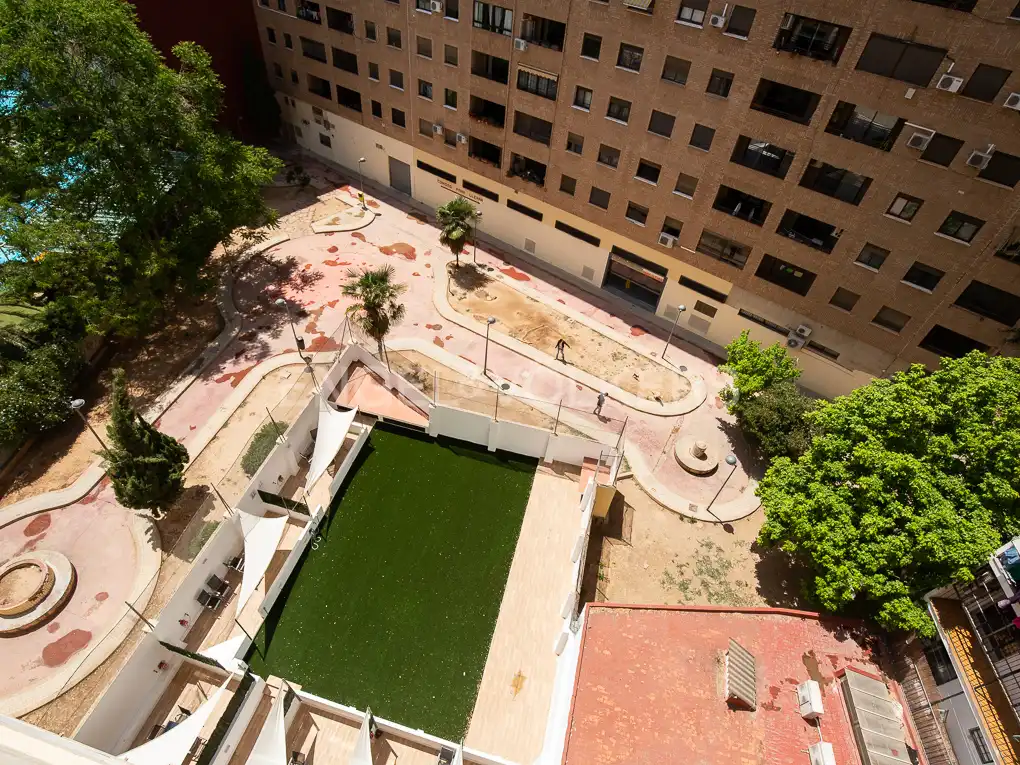 Exterior view of Flat for sale in Valencia  with Air Conditioner, Heating and Balcony