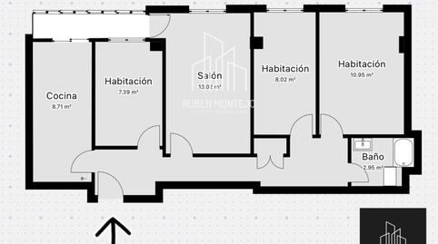 Photo 2 of Flat for sale in De Los Comuneros, Rollo - Puente Ladrillo, Salamanca