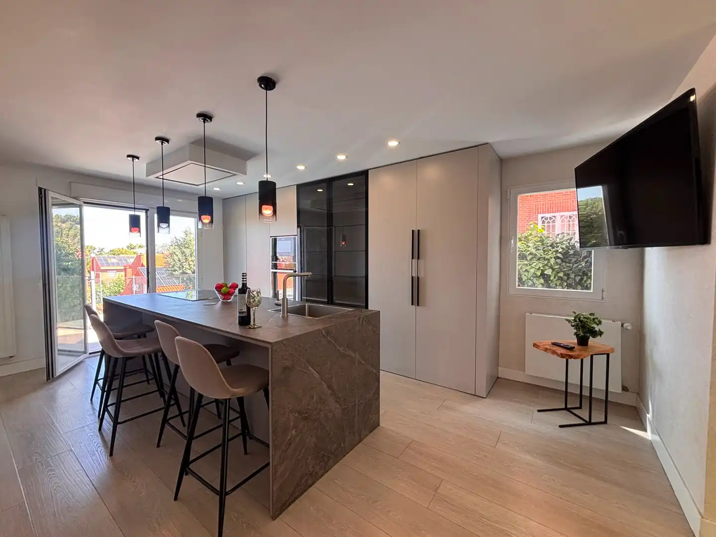 Cocina de Casa o chalet en venta en Rivas-Vaciamadrid con Aire acondicionado, Calefacción y Jardín privado