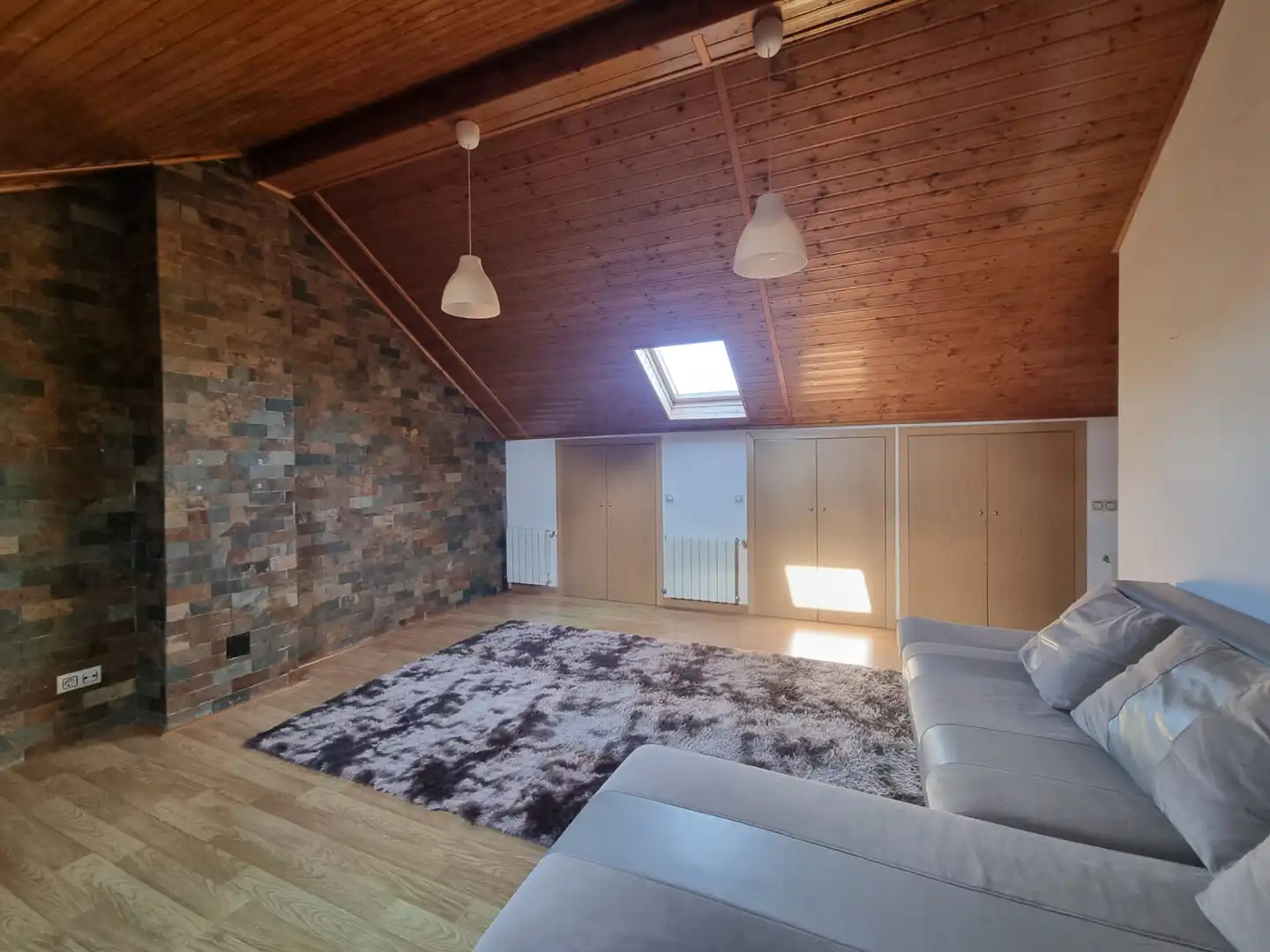 Sala de estar de Casa adosada en venta en El Mirador