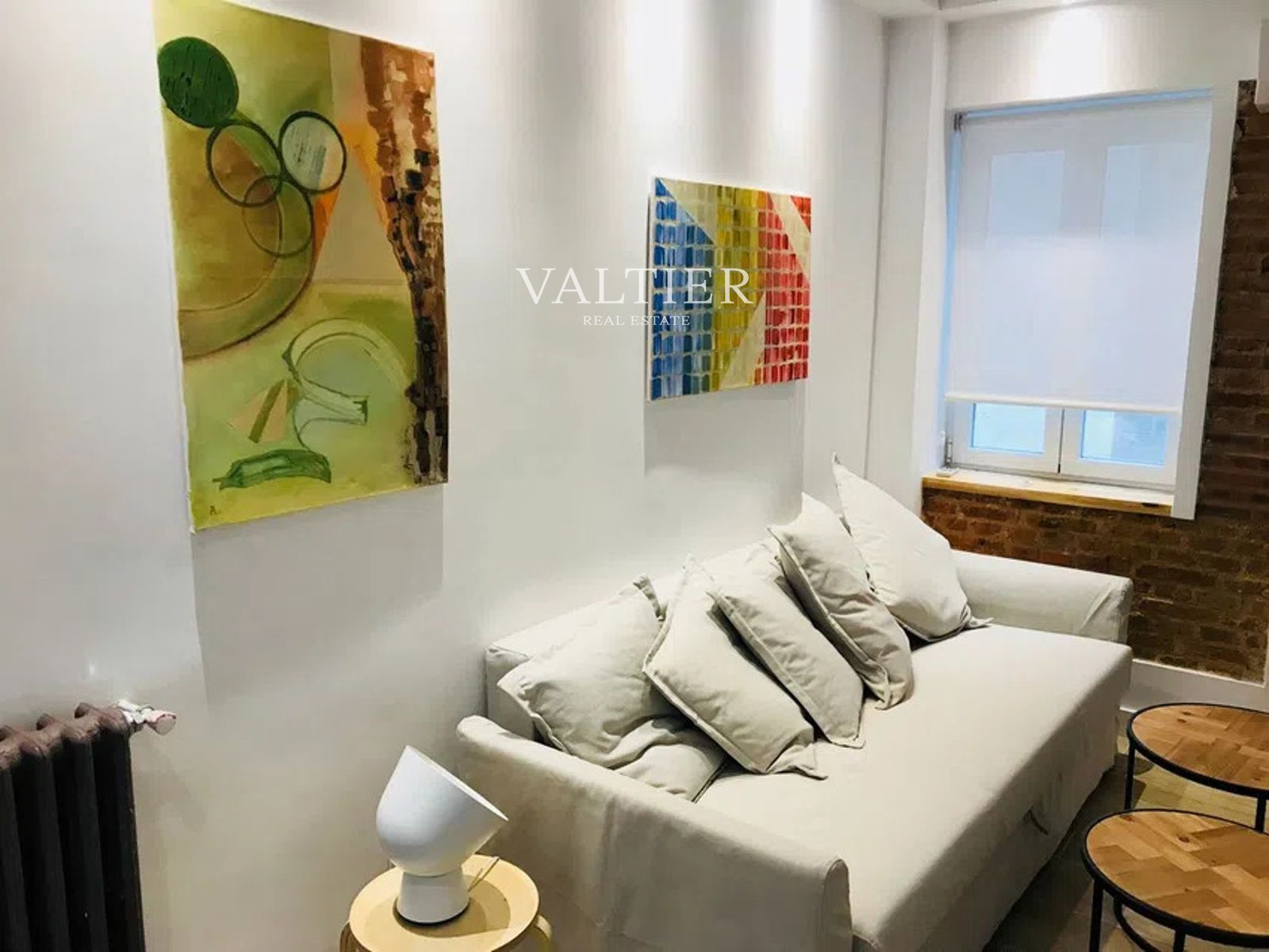 Living room of Flat for rent in  Madrid Capital  with Furnished