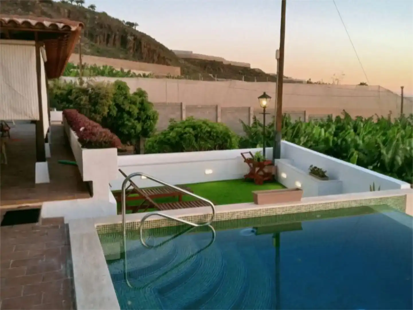 Piscina de Casa o xalet en venda en Alcalá