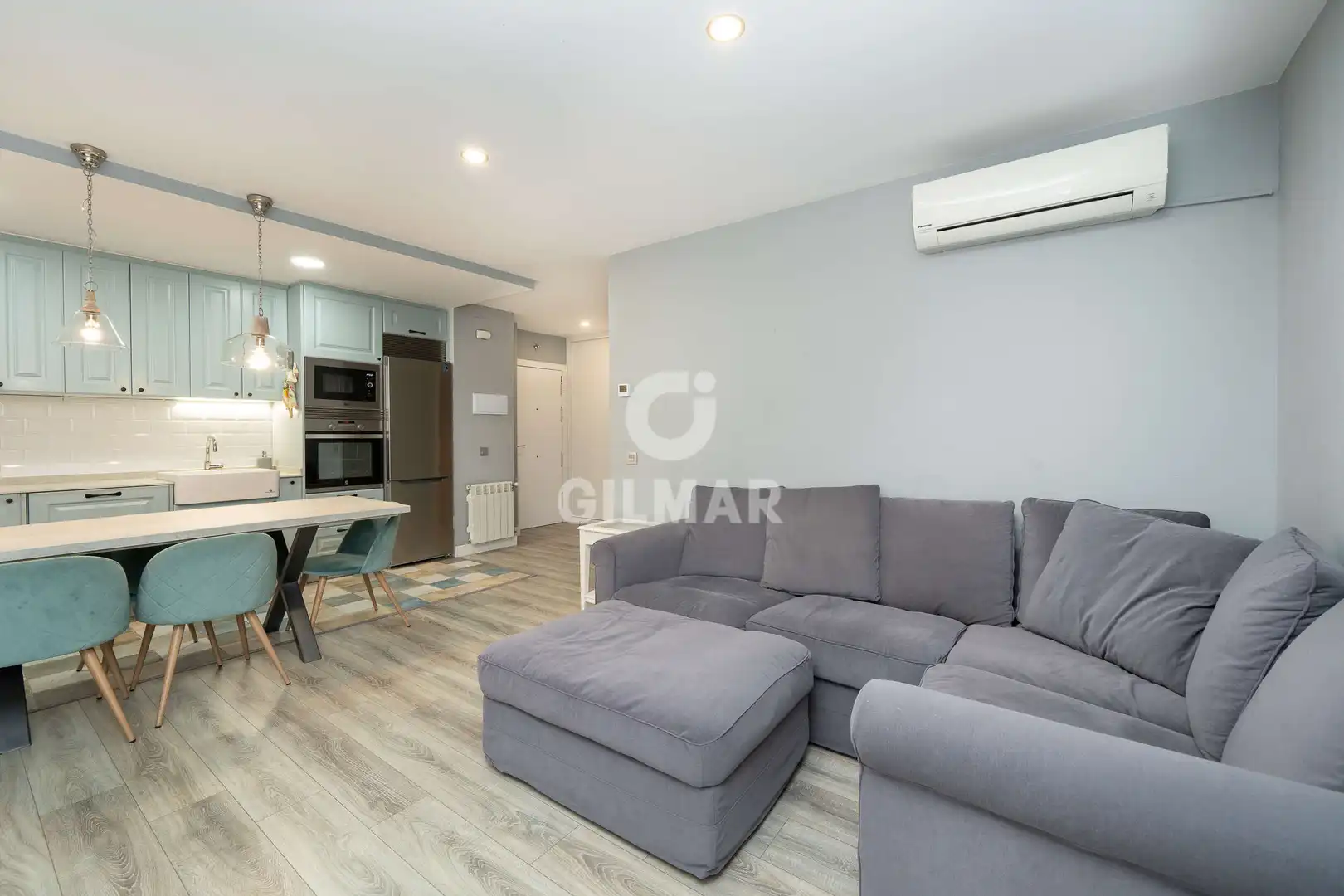 Wohnzimmer von Wohnung zum Verkauf in Madrid mit Heizung und Privatgarten