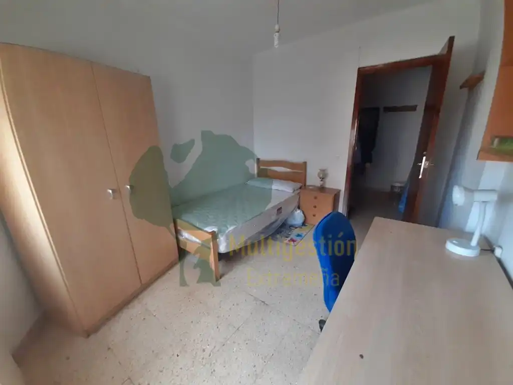 Schlafzimmer von Wohnung zur Miete in Cáceres mit Heizung, Terrasse und Ofen