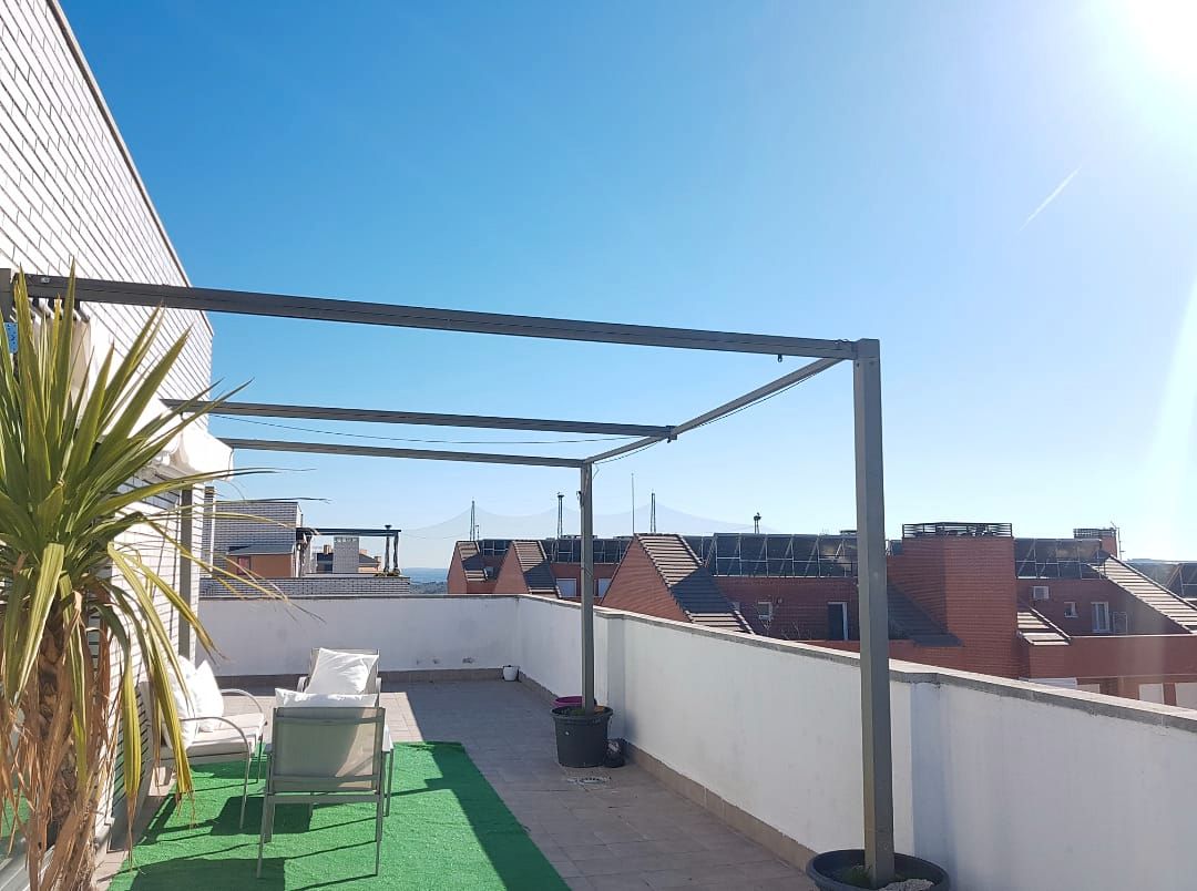 Terrace of Attic for sale in Colmenar Viejo  with Air Conditioner, Heating and Parquet flooring