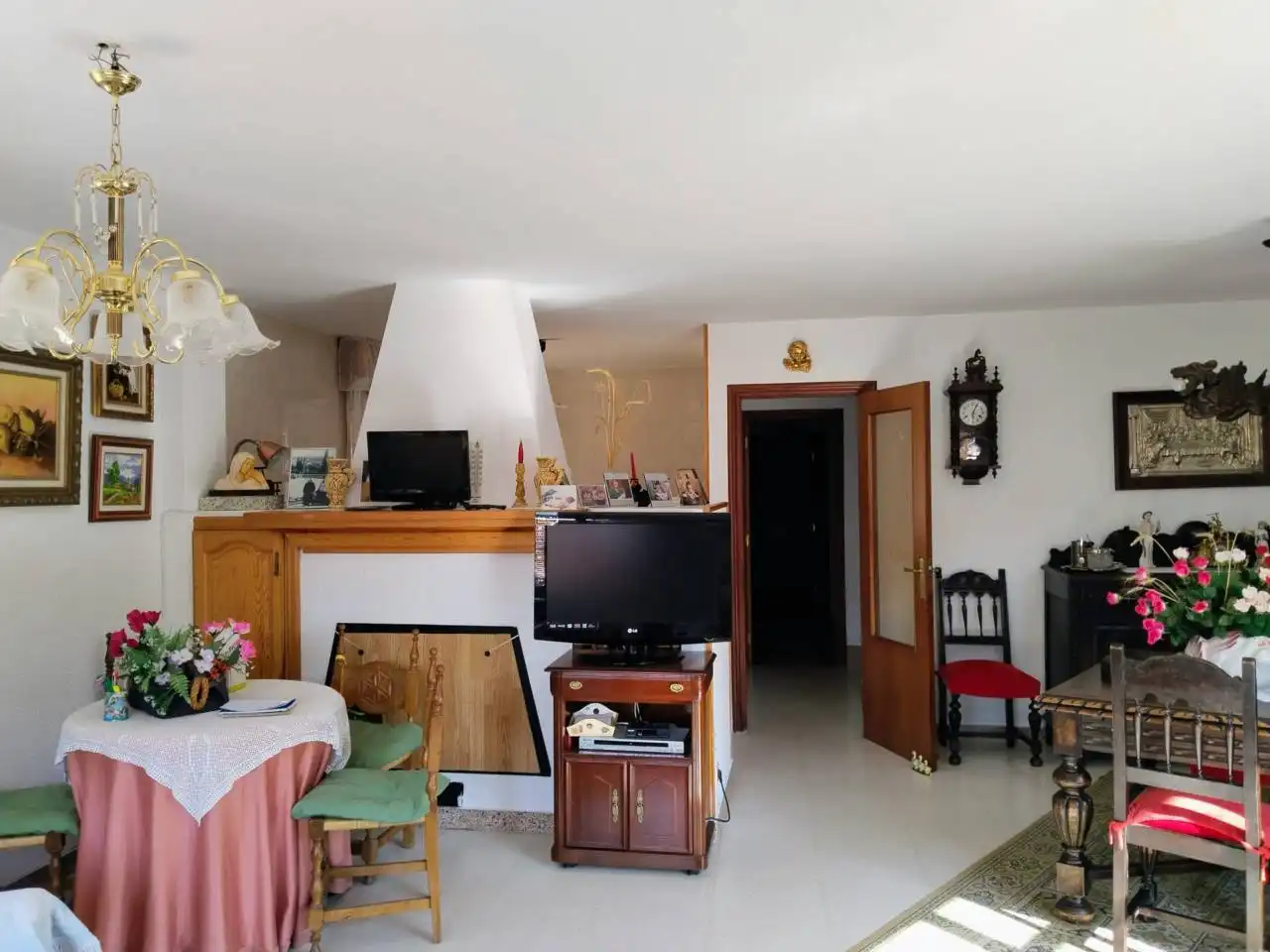 Sala de estar de Casa o chalet en venta en Puentedura con Calefacción y Amueblado
