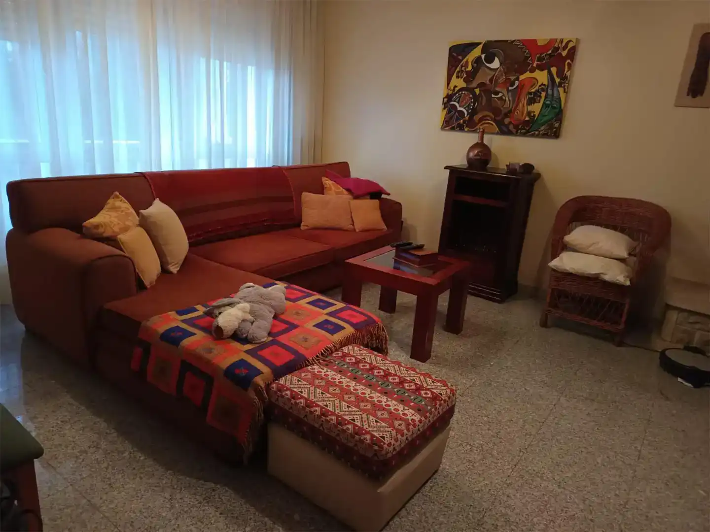 Sala d'estar de Casa o xalet en venda en Ribadumia amb Balcó