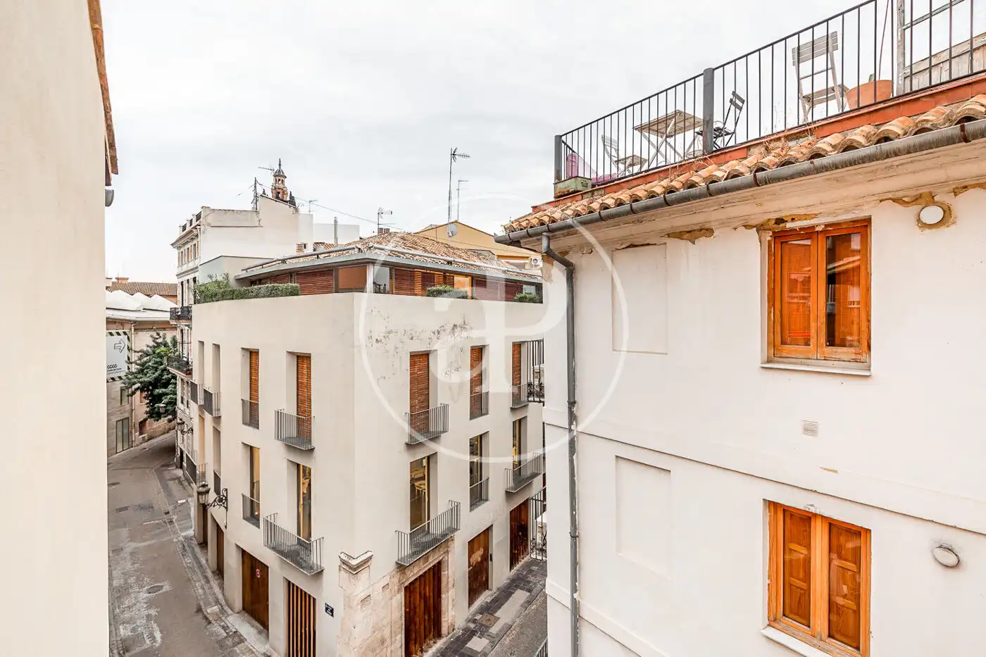 Terraza de Loft de alquiler en Valencia con Aire acondicionado, Calefacción y Amueblado