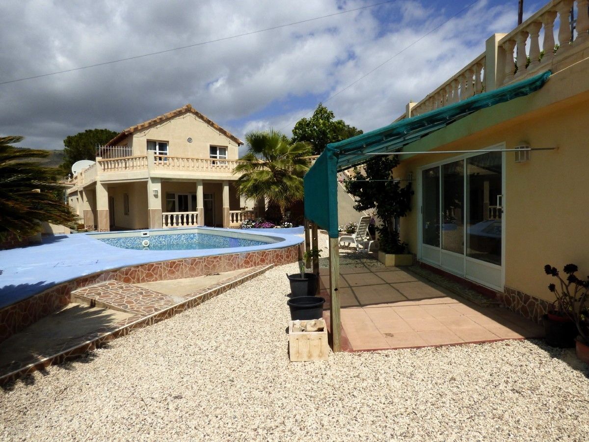 Swimming pool of House or chalet for sale in Orxeta  with Air Conditioner, Private garden and Terrace