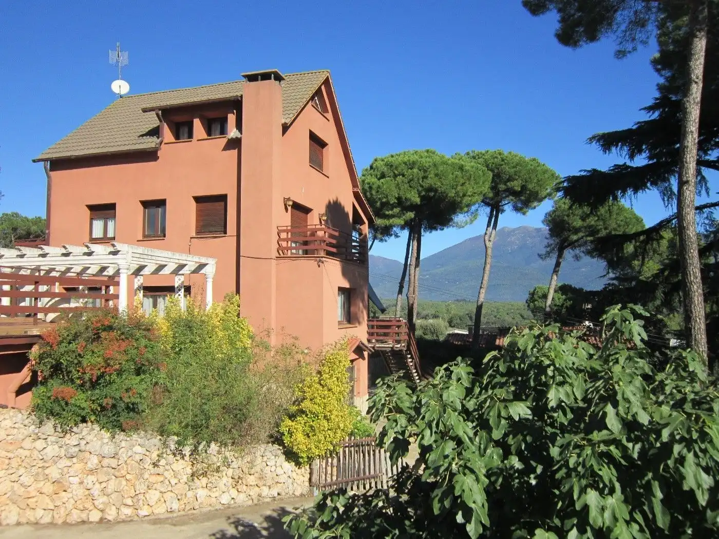 Vista exterior de Casa o chalet en venta en Sant Pere de Vilamajor con Calefacción, Jardín privado y Terraza