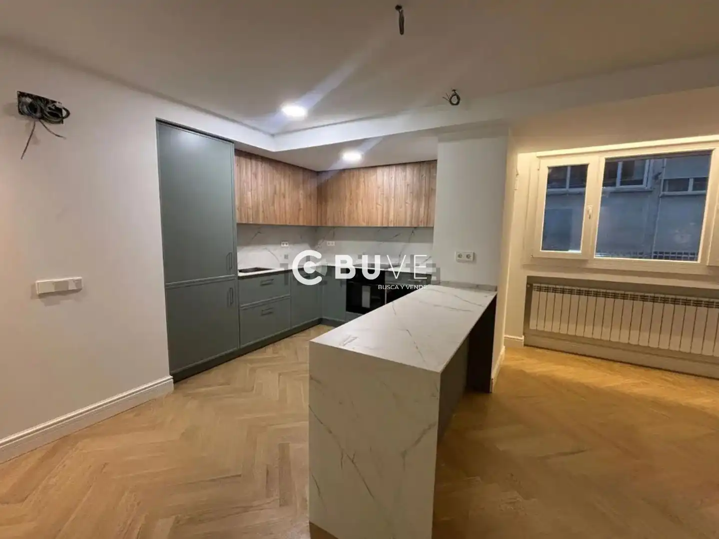 Kitchen of Flat for sale in Madrid  with Air Conditioner, Heating and Parquet flooring